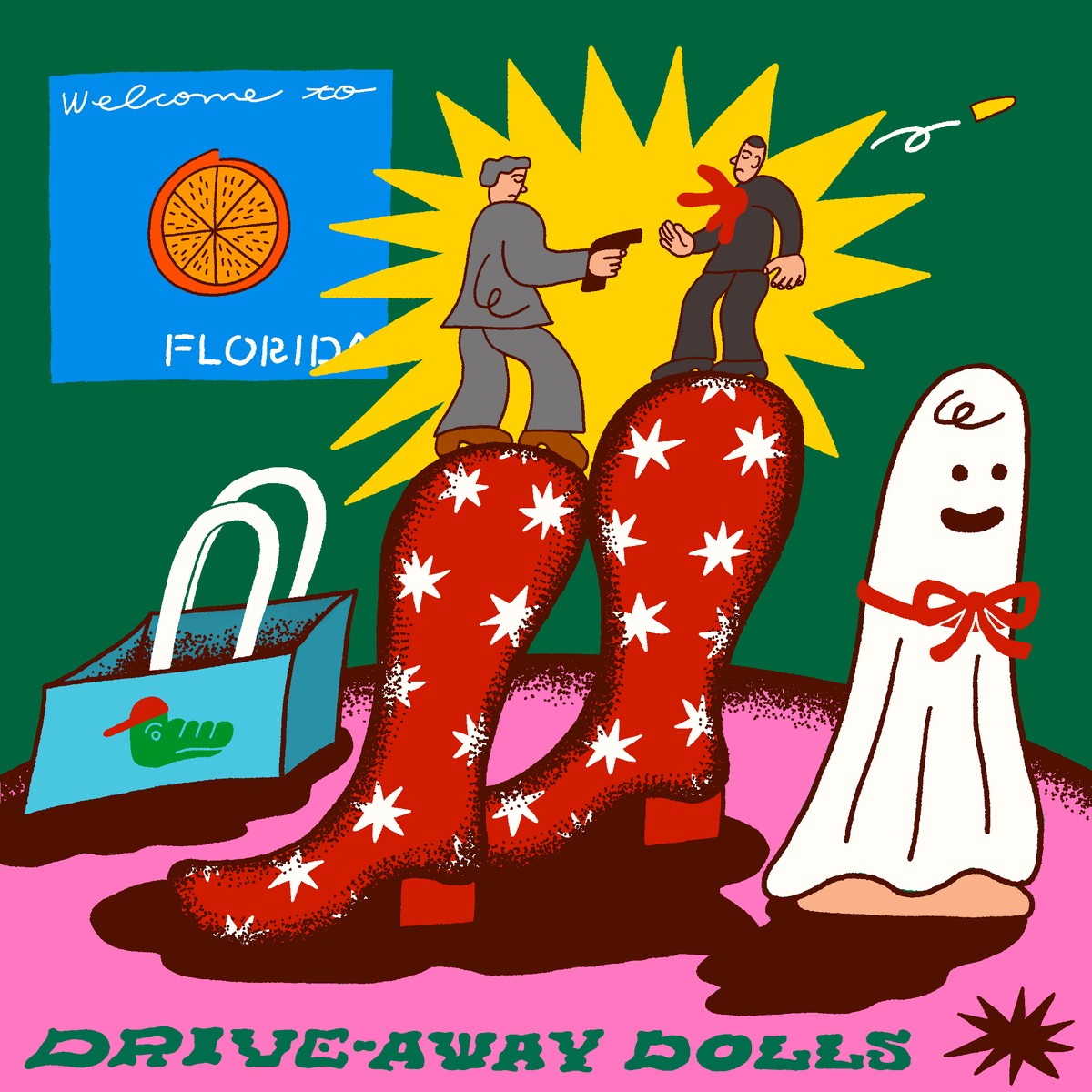 DRIVE AWAY DOLLS 応援イラスト(2024)