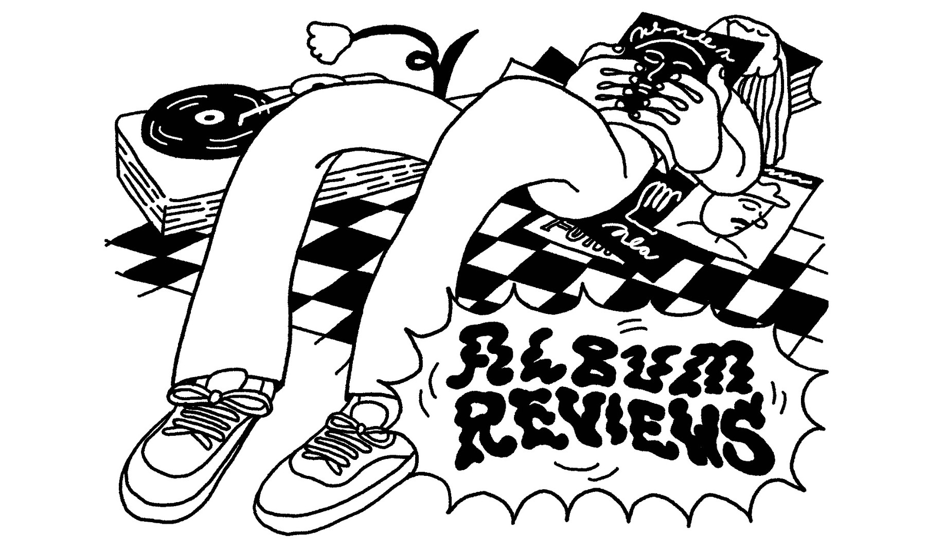 MUSIC MAGAZINE 挿絵(2023)