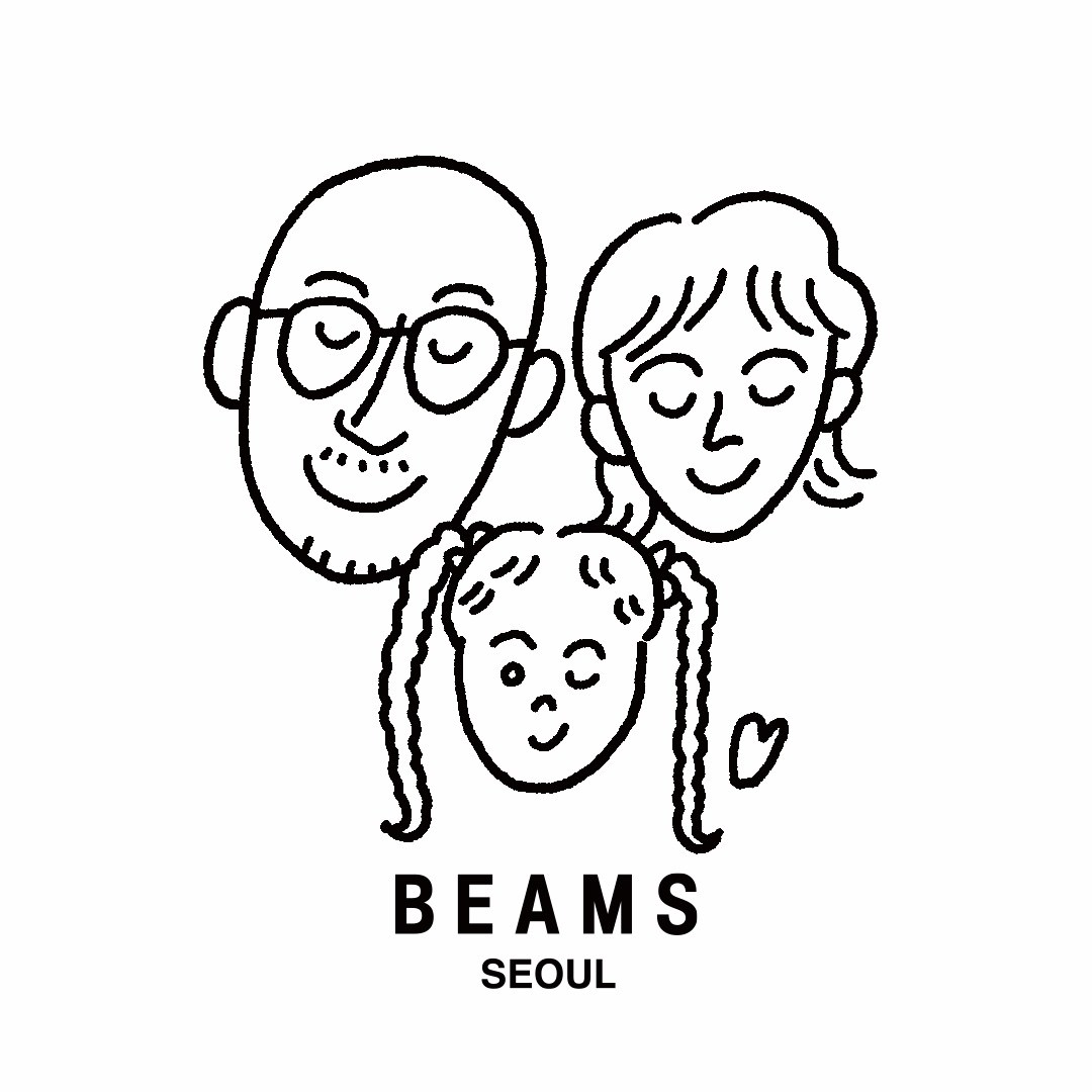 BEAMS SEOUL キラキラポートレートステッカー ワークショップ